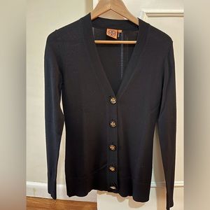 Tory burch black cardigan